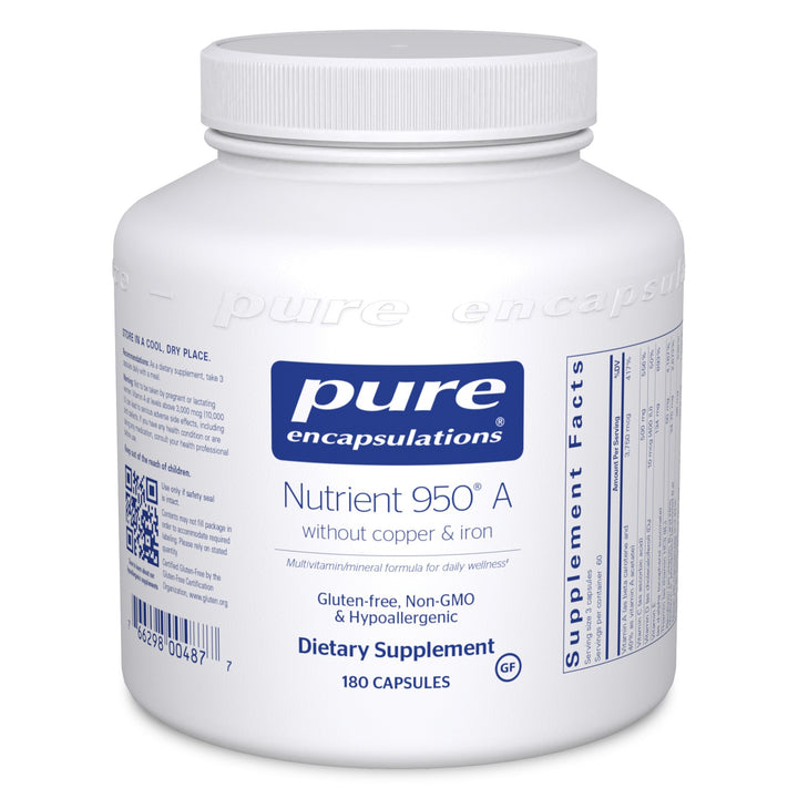 Nutrient 950® A without copper & iron 180's