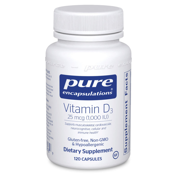Vitamin D3 25 mcg (1,000 IU) 120's