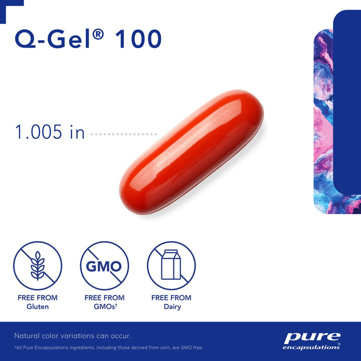 Q-Gel® (Hydrosoluble™ CoQ10) 100 mg 60's