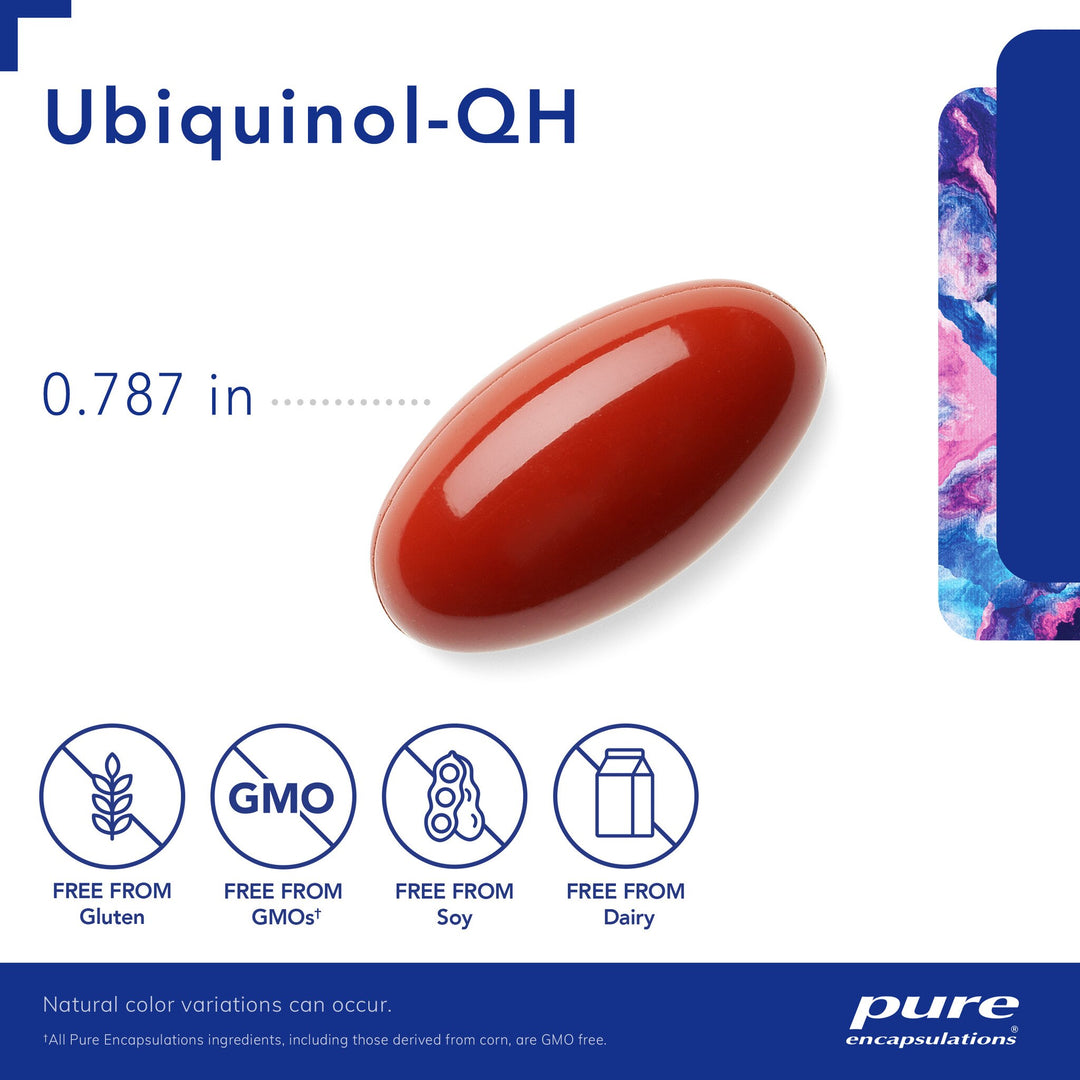 Ubiquinol-QH 50 mg 60's