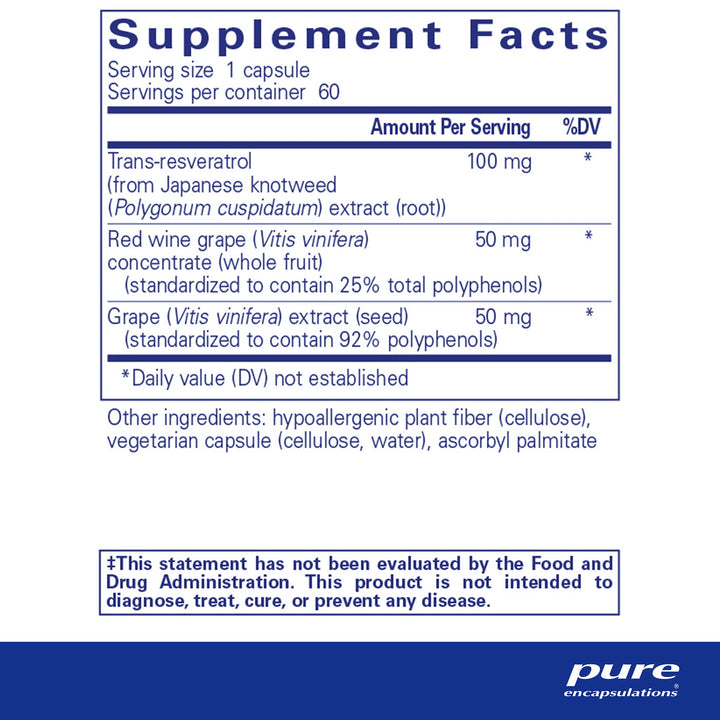 Resveratrol EXTRA 60's