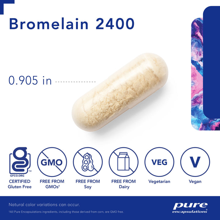 Bromelain 2400 500 mg. 60's