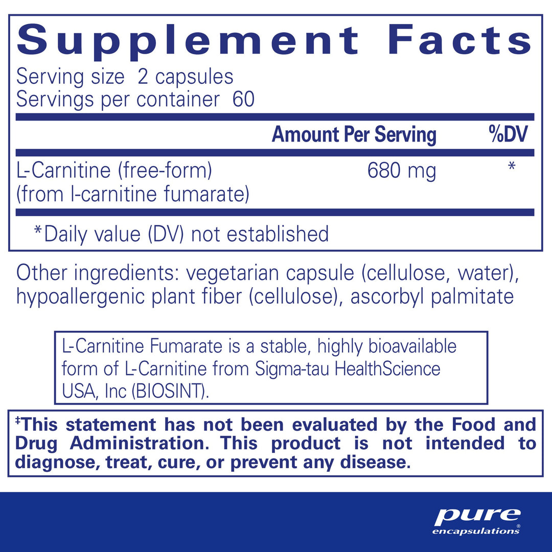 l-Carnitine fumarate 120's
