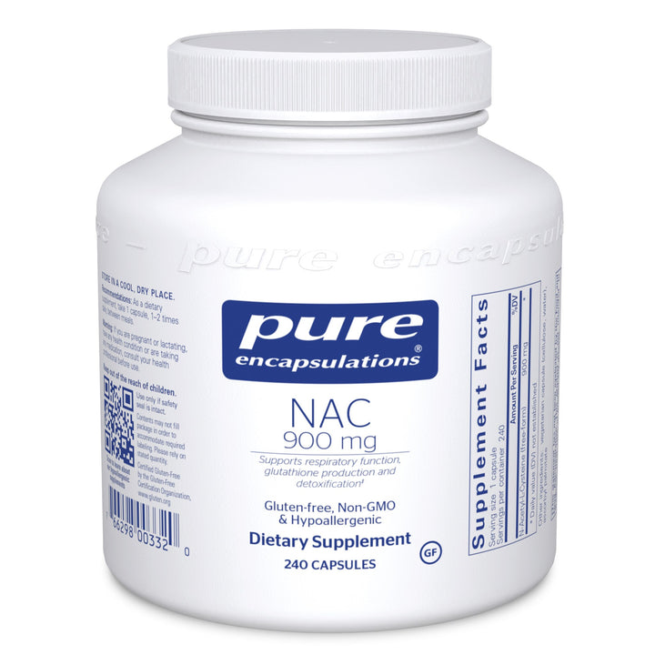 NAC (N-Acetyl-l-Cysteine) 900 mg. 240's