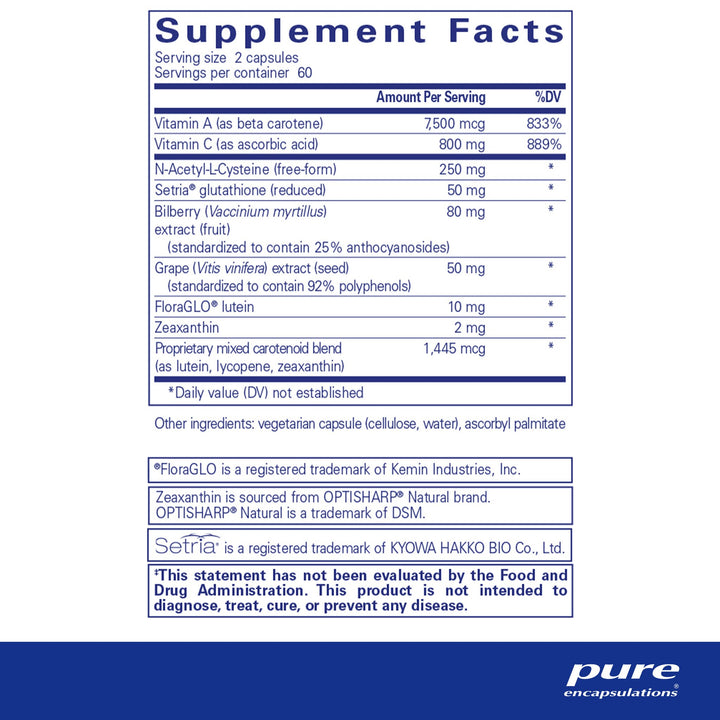 Macular Support Formula‡ 120's
