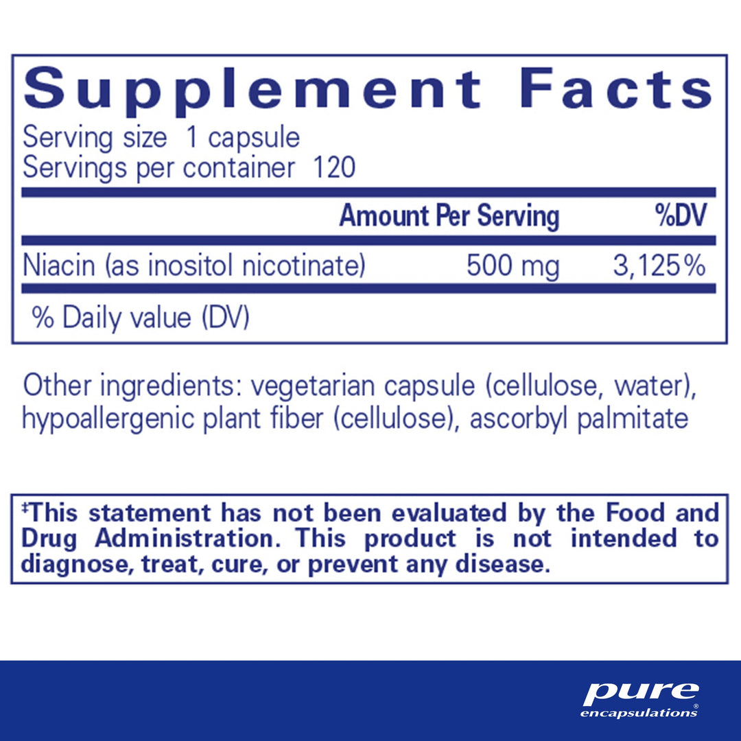 Niacitol® 500 mg. 120's
