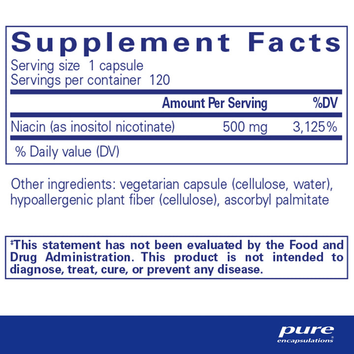Niacitol® 500 mg. 120's