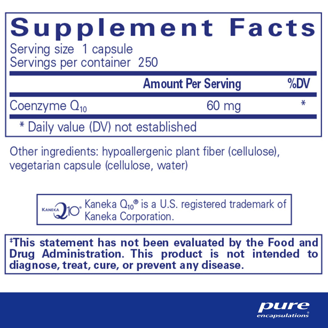 CoQ10 60 mg. 250's