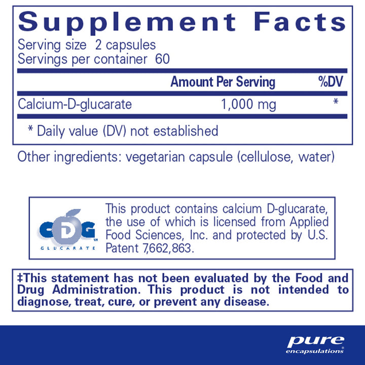 Calcium-d-Glucarate 120's