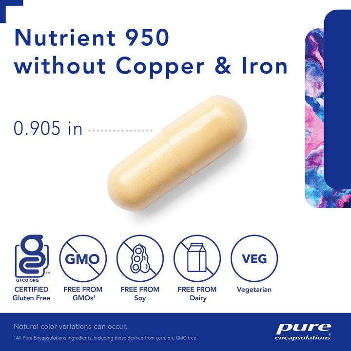 Nutrient 950® without Copper & Iron 90's