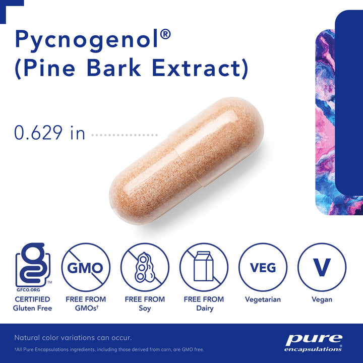 Pycnogenol® 50 mg. 60's
