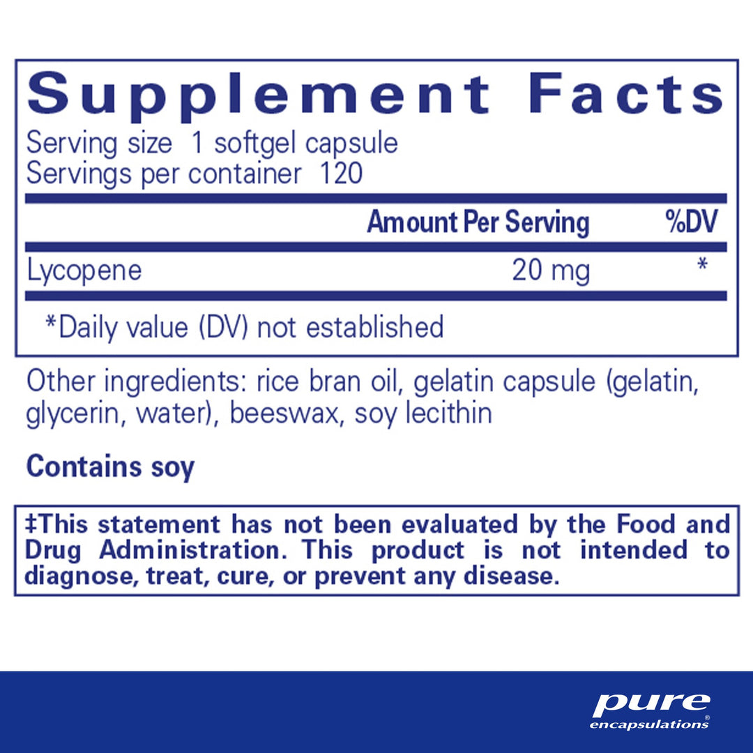 Lycopene 20 mg. 120's