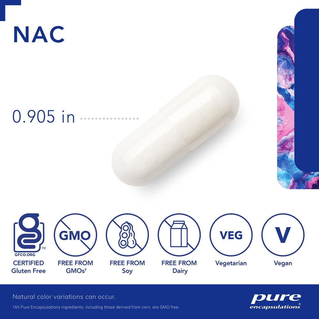 NAC (N-Acetyl-l-Cysteine) 900 mg. 120's