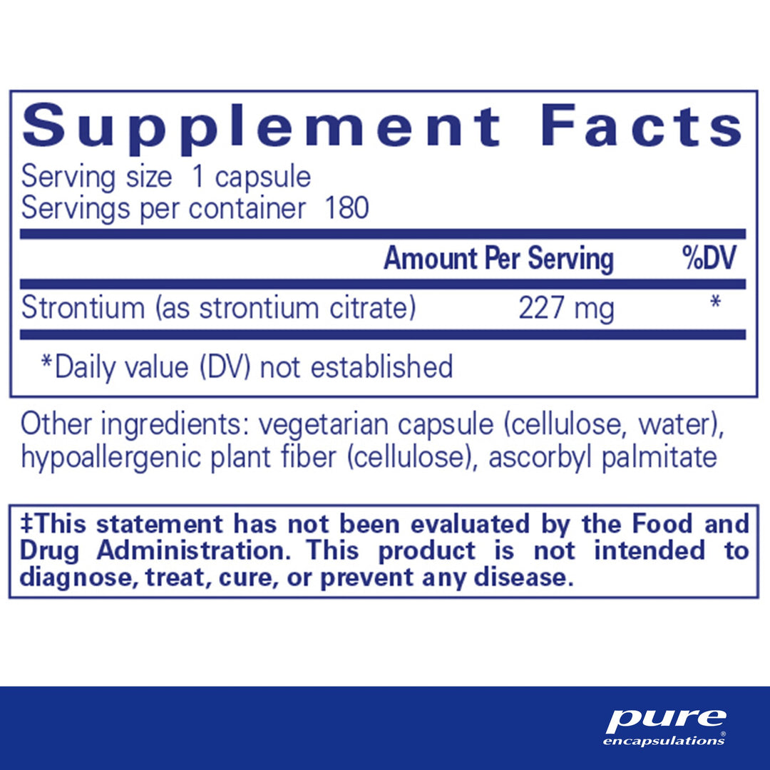 Strontium (citrate) 180's