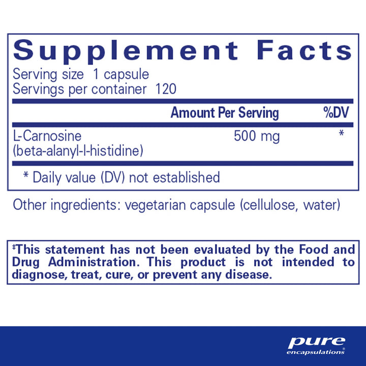 l-Carnosine 120's