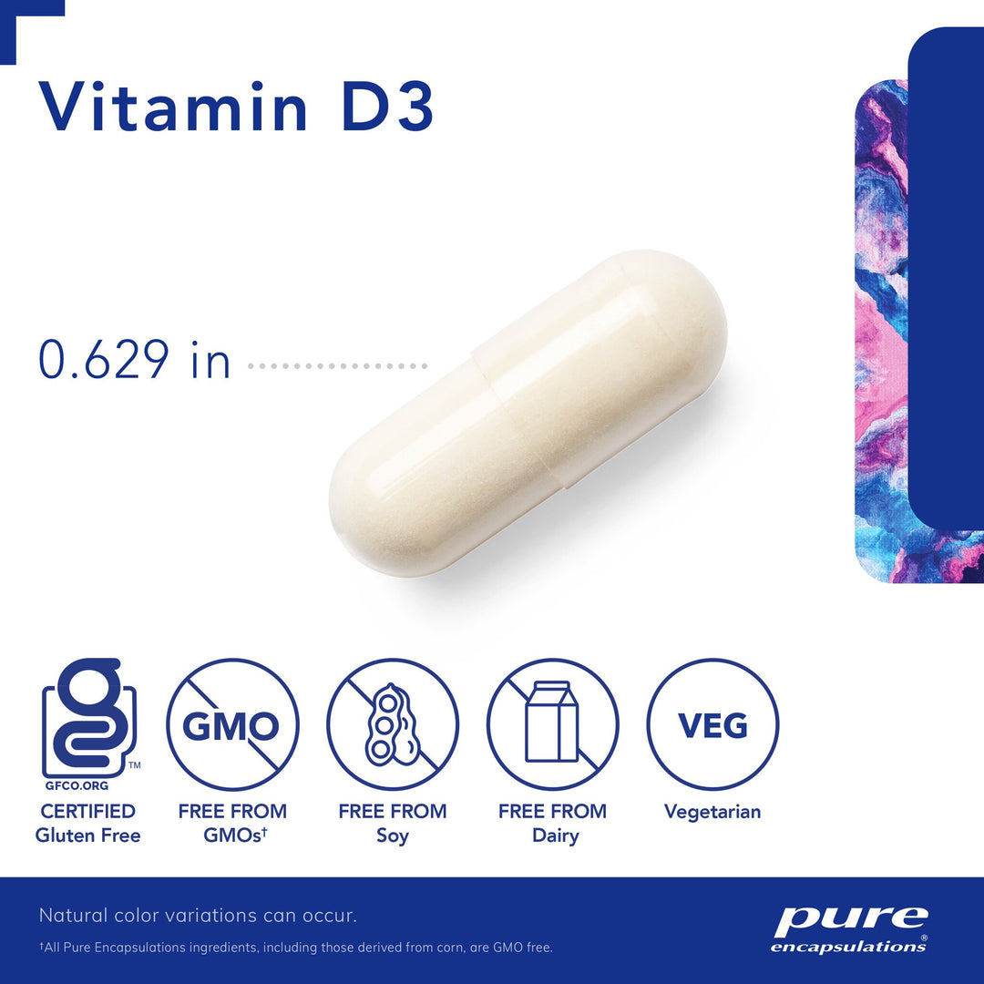 Vitamin D3 250 mcg (10,000 IU) 60's