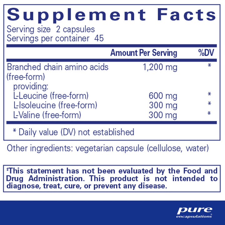 BCAA Capsules 90's