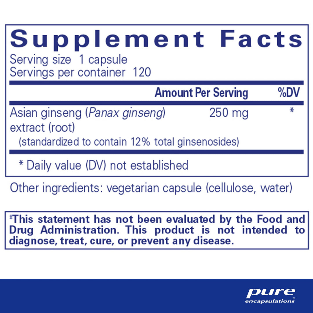 Panax Ginseng 120's