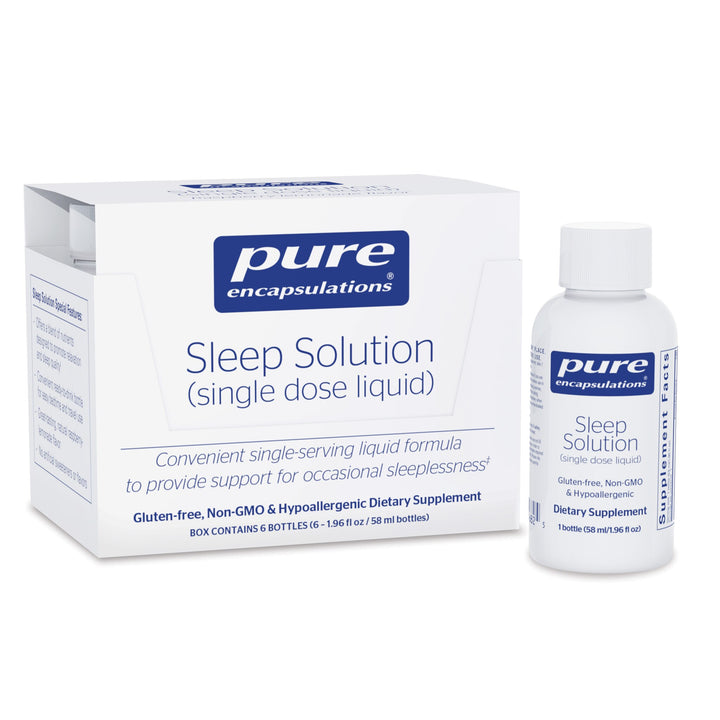 Sleep Solution (single dose liquid) - box of 6 - IMPROVED PRICE