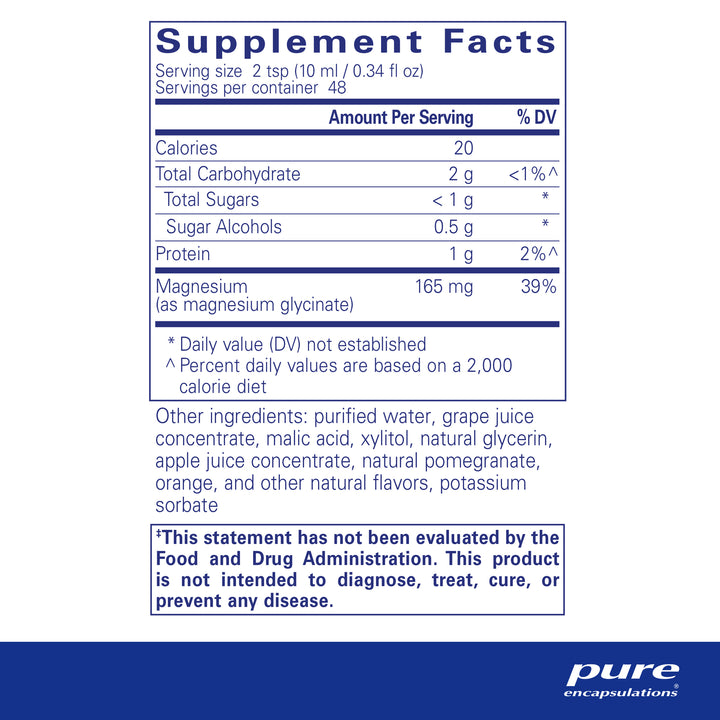 Magnesium Glycinate liquid