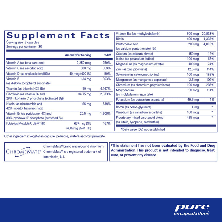 Nutrient 950® without Copper & Iron 90's