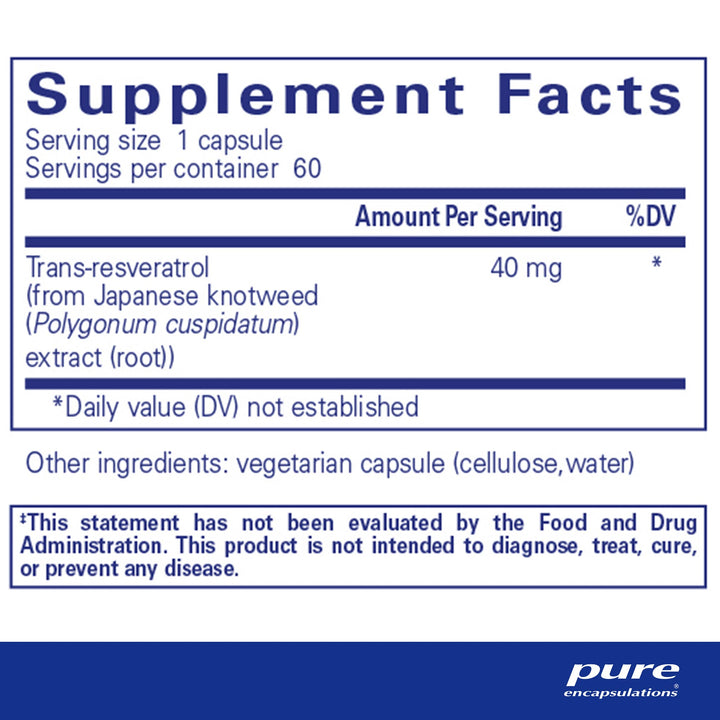 Resveratrol 60's