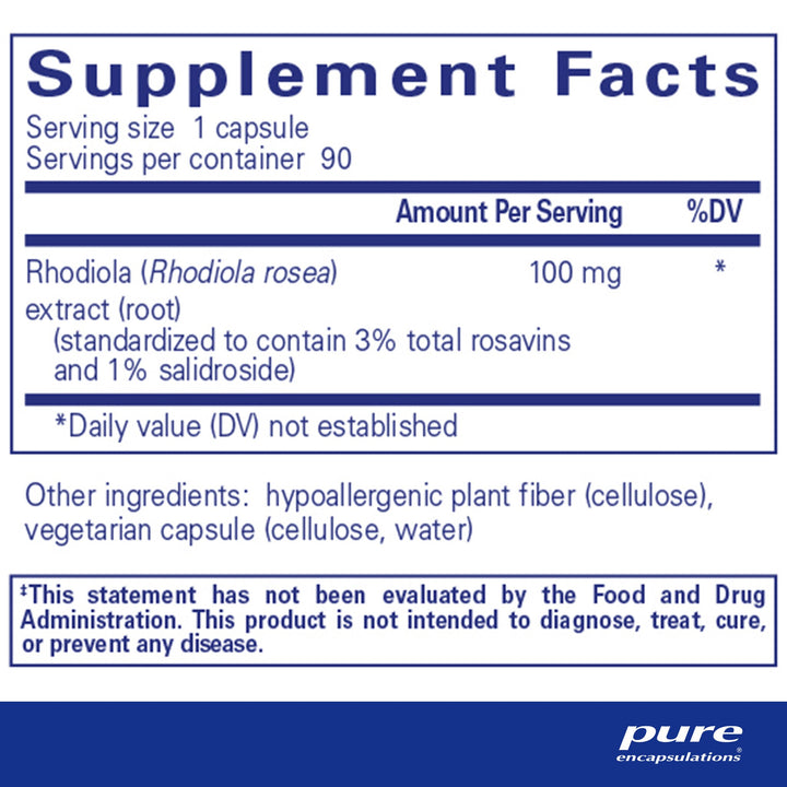 Rhodiola Rosea 90's