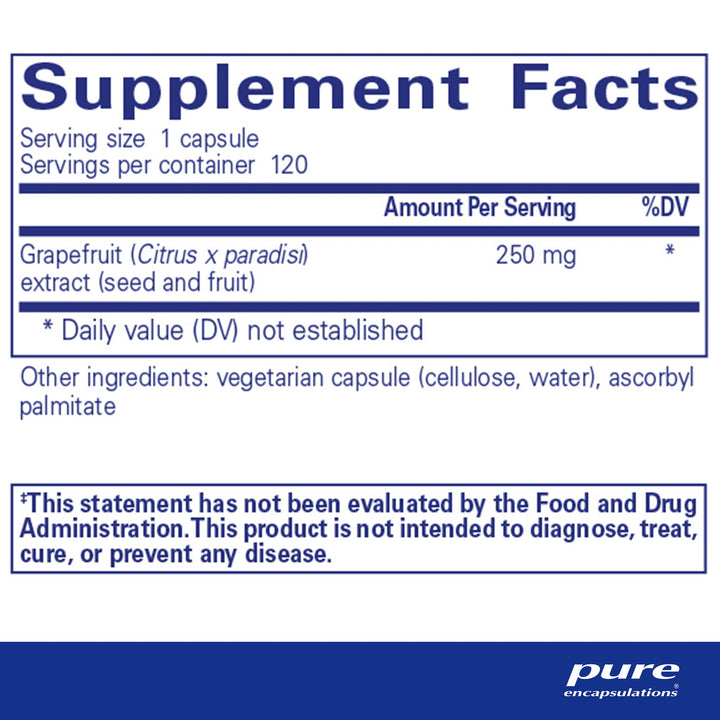 Grapefruit Seed Extract 120's