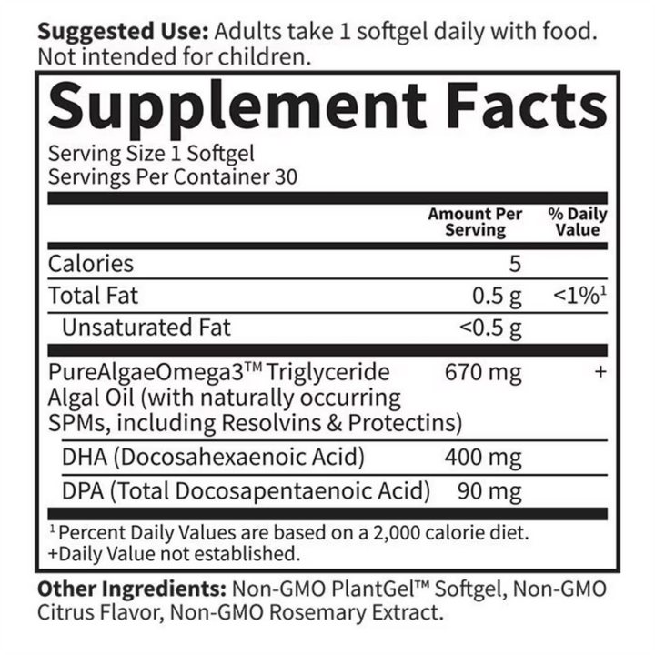 Garden of Life Dr. Formulated Prenatal DHA 30Caps