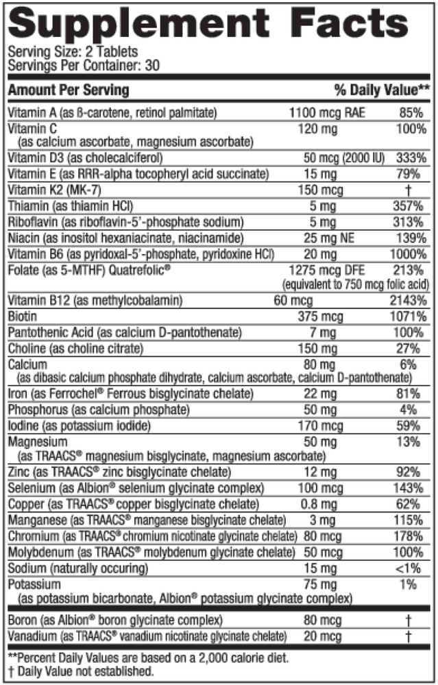 Nordic Naturals Prenatal Multivitamin